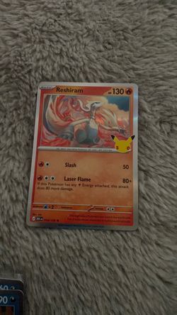 Reshiram Pokémon Card 014/128 Holo