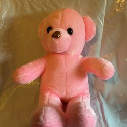 Plush Light Up Bear New 18 Inches