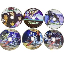 Mobile Suit Gundam 00 Zeta Gundam A New Translation Bandai 6 Disc DVD Lot Anime