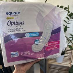 Equate Options Pads Bladder Protection