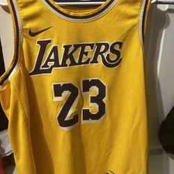 Authentic Lakers Lebron James Jersey