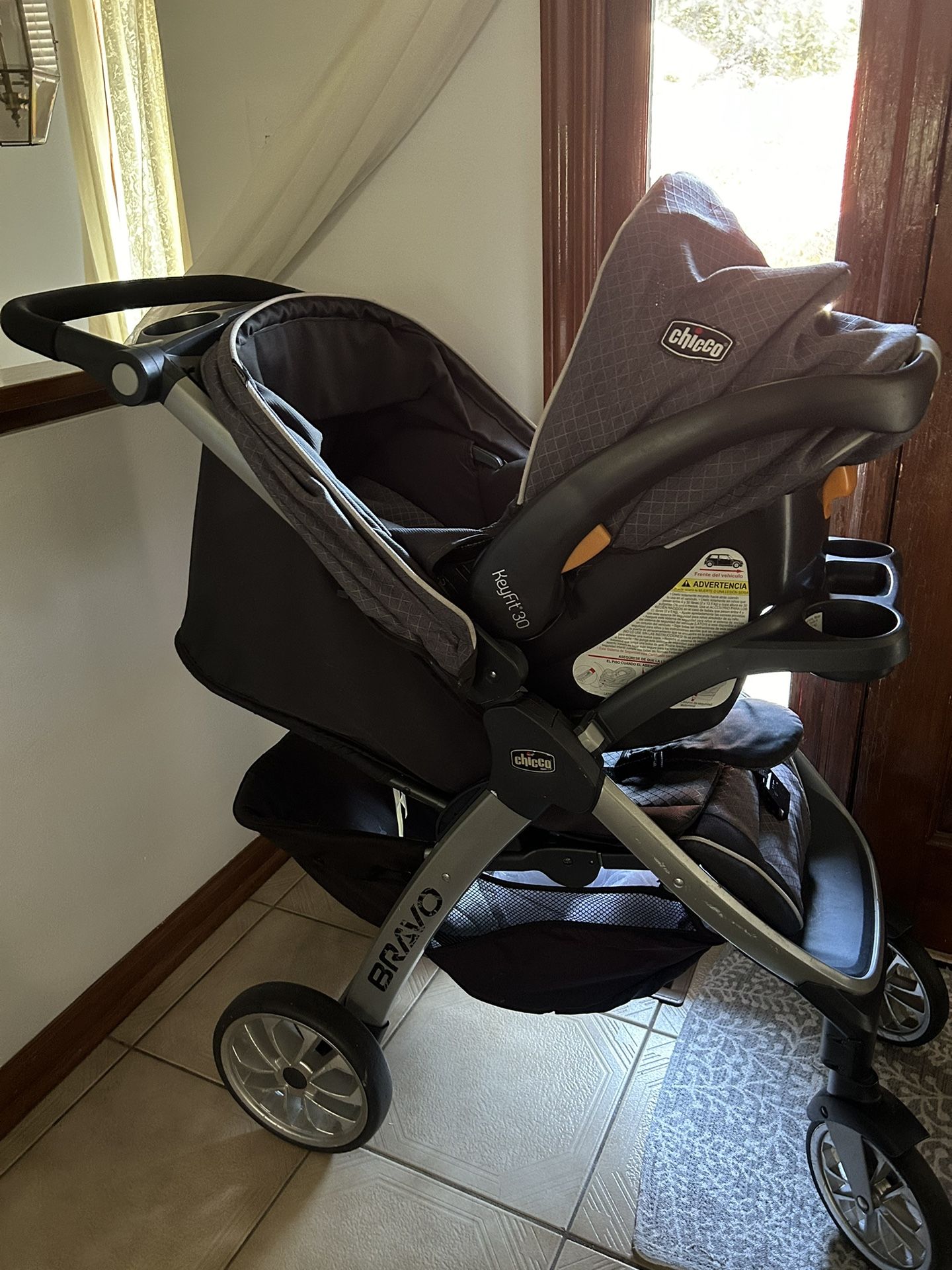 2 Piece Baby Stroller With Car seat