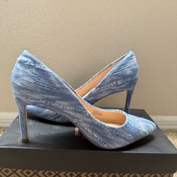 Denim Stilleto Heels