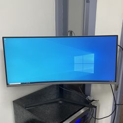 Samsung 34" Curved Monitor c34h890wgn   HDMI, DP, Type C port For 