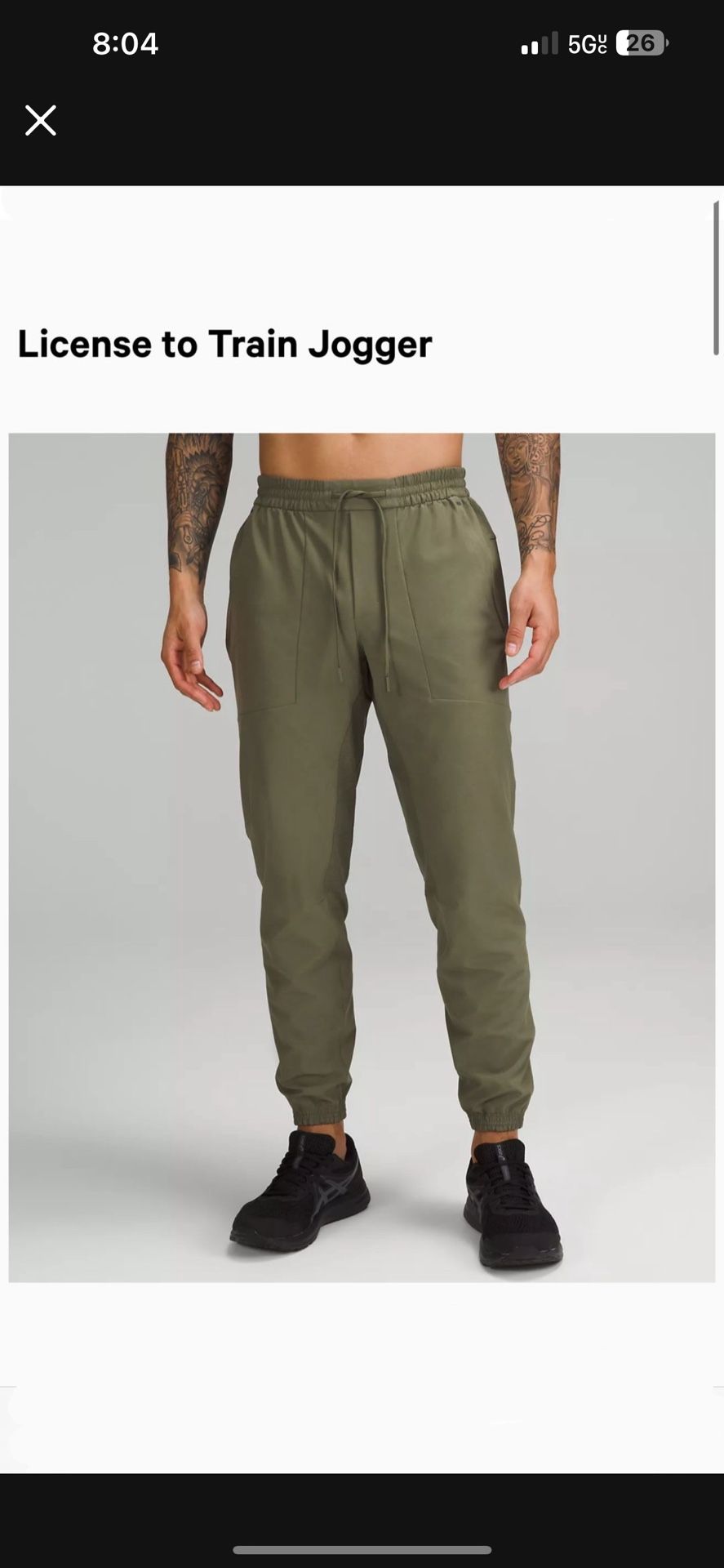 Lululemon Joggers Medium