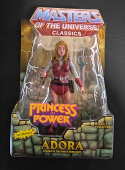MASTERS OF THE UNIVERSE CLASSICS - PRINCESS OF POWER - ADORA - Action Figure ( THE ORIGINAL - NOT A REPRODUCTION )