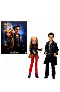 Monster High Skullector Buffy The Vampire Slayer Doll 2-Pack Buffy and Angel