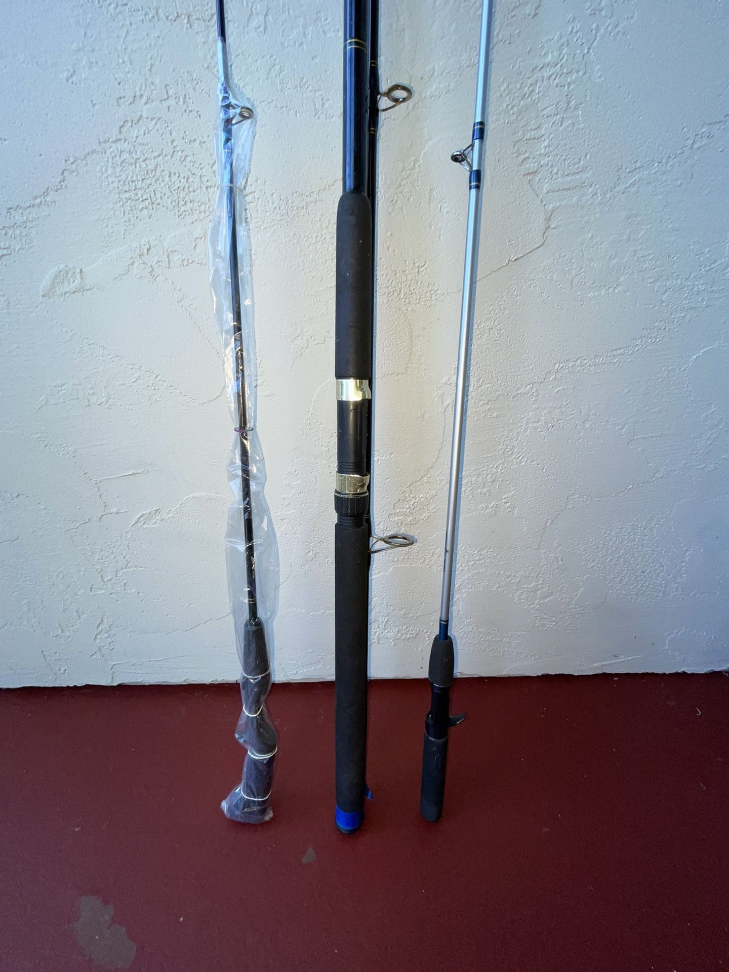 3 ~ Fishing Rods $180 Bundle for Sale in San Diego, CA - OfferUp