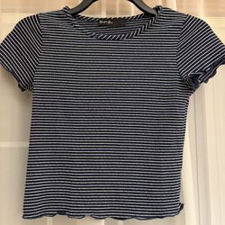 Striped Crop Top