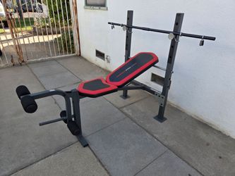 Weider Pro 250 Benchpress With 1in Bar