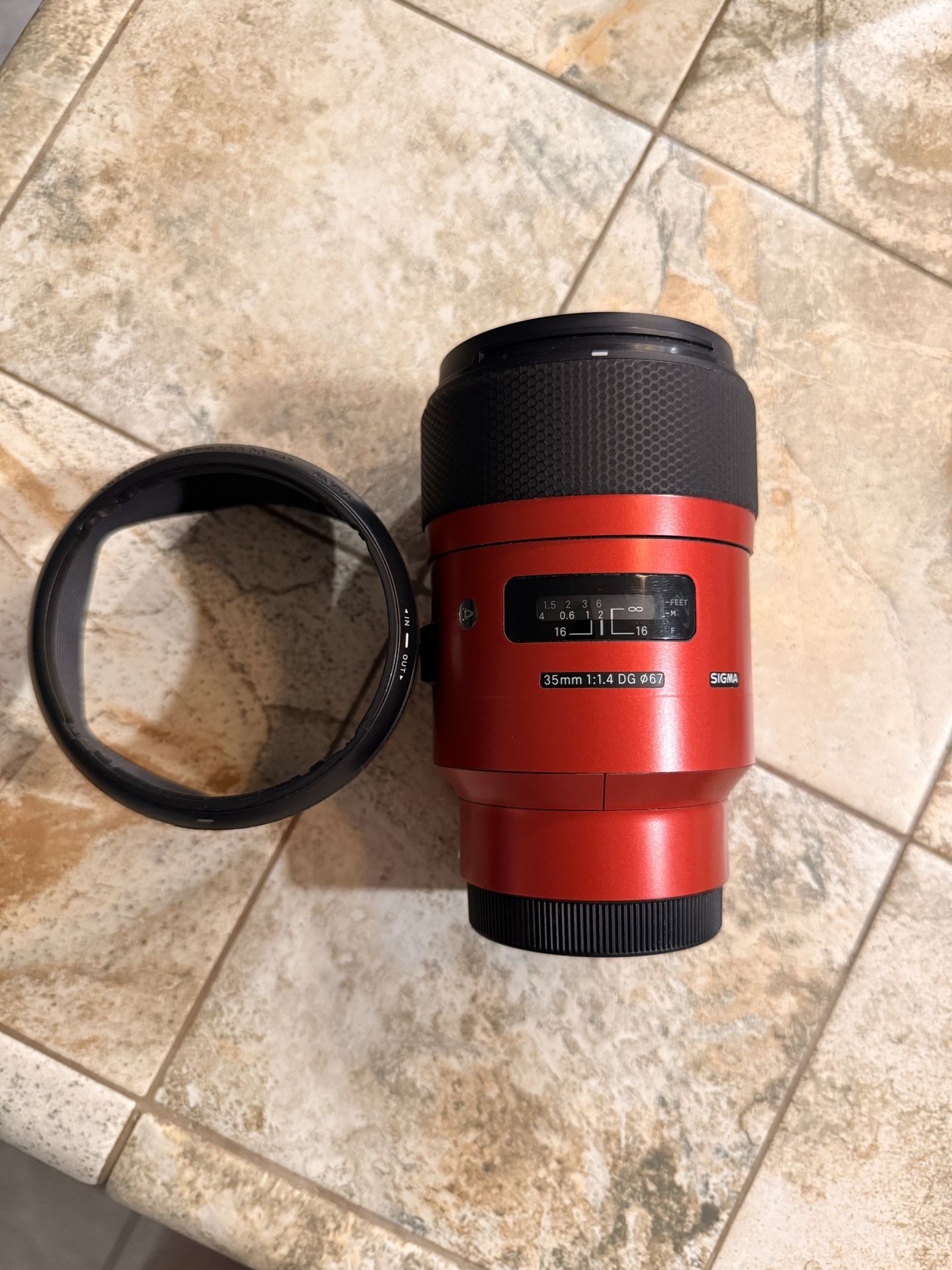 Sigma 35mm 1.4 Prime Lens E Mount For Sony