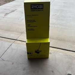 RYOBI SWEEPER ATTACHMENT 