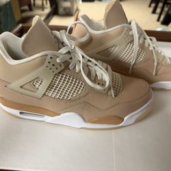 Women's Air Jordan 4 Retro "Shimmer" Size 10
