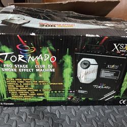 Tornado Fog Machine  XSTATIC Pro Lighting.