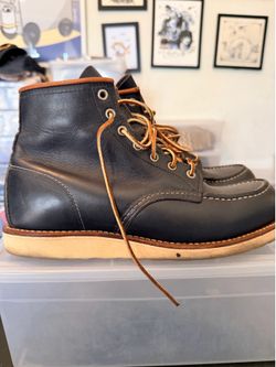 Red Wing 8859 Moc size 9 Navy Portage