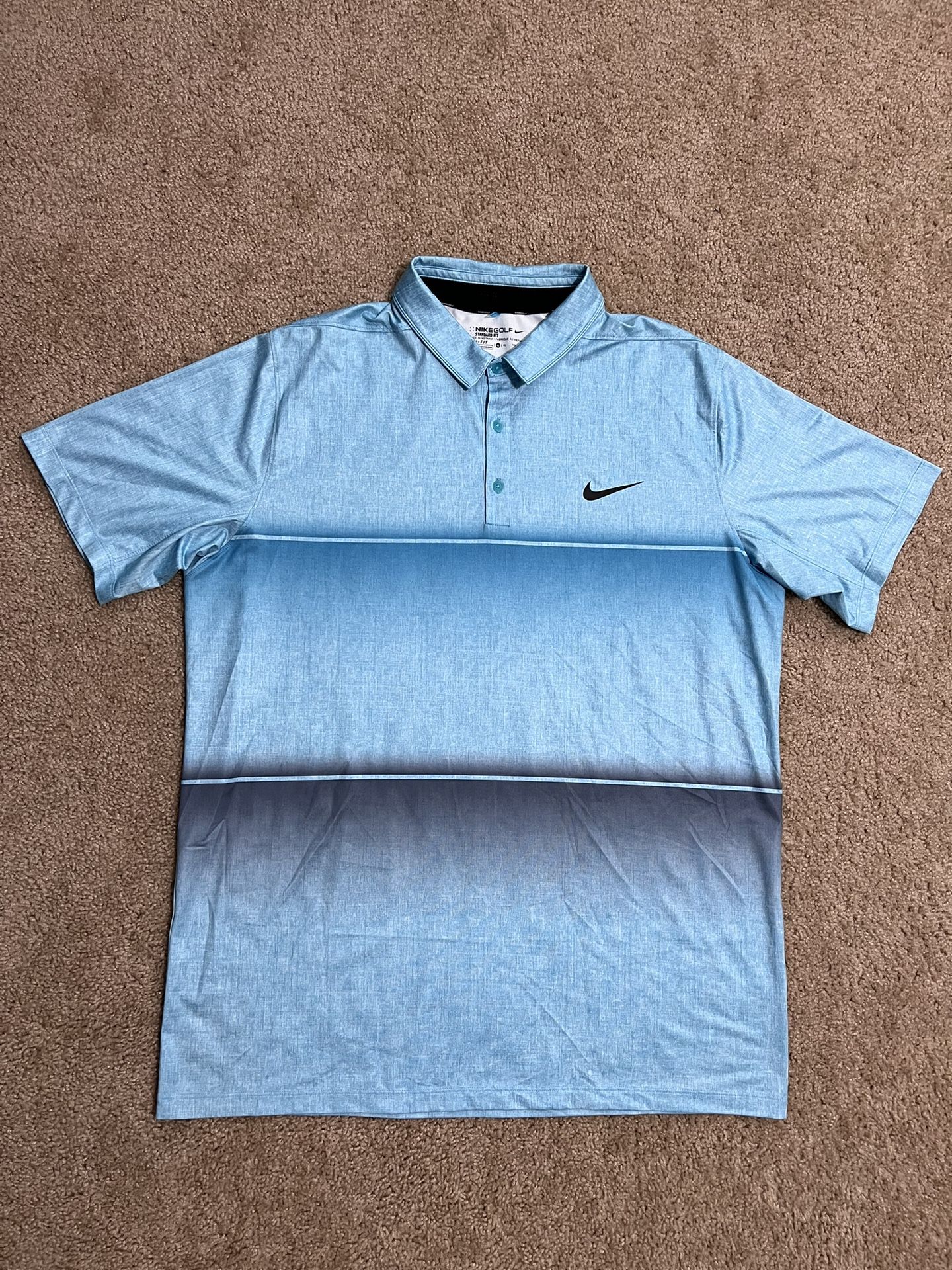 NIKE Dri-Fit Standard Fit GOLF Polo Shirt / Mens X-Large XL / Brand New w/o Tags!! / Blue