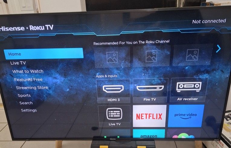 Hisense 65 INCH Roku Smart TV