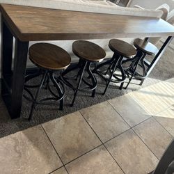 Barstool Table