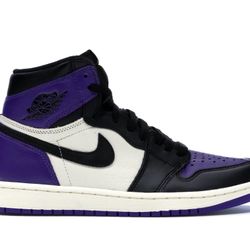 Air Jordan 1 High OG ‘Court Purple’ Men’s Sz 10