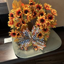 Sunflower Wreath