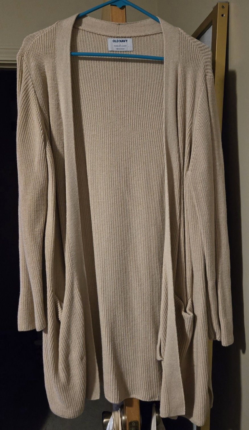 Tan Cardigan Old Navy Sz L