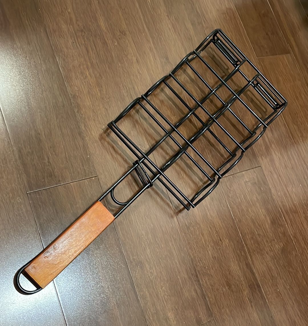Campfire Corn Grilling Metal Basket