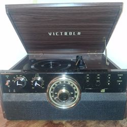 Victrola Empire 6-in-1 Record Player w/ Bluetooth