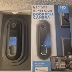 Mercury Smart WiFi Doorbell Camera