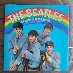 The Beatles An Illustrated Record Hardcover Version Rare Find