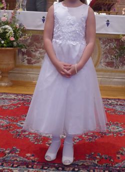 Size 7 flower girl dress