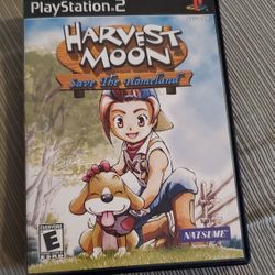 PS2 Harvest Moon: Save The Homeland