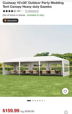Outdoor Party Wedding Tent Canopy Heavy duty Gazebo