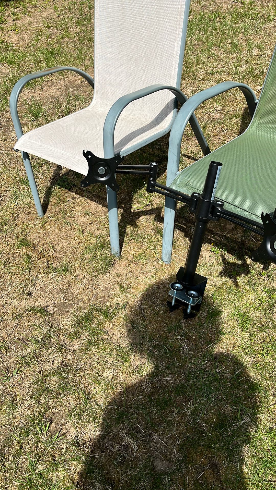 Dual Monitor Desk Mount