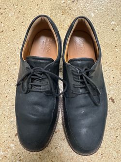 Ecco men black shoes