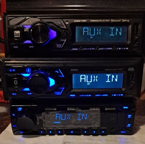 Boss Elite,jensen,dual Bluetooth Car Stereos
