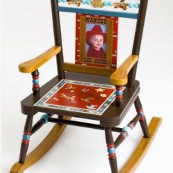 Wild West Children's Rocking Chair