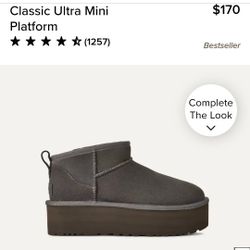 Ugg Platform Boots Women's Size 7