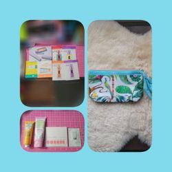 Hand SKINCARE/BEAUTY Bundle w/ESTĒE LAUDER MAKEUP TOTE BAG +9 High-End Freebies 