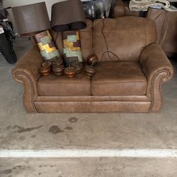 Light Brown Couch Set