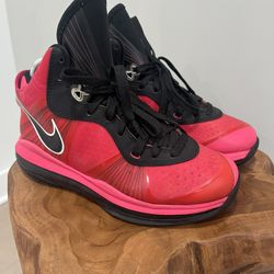 Nike Air Lebron 8 V/2 Viii South Beach & Miami Nights Pink  Sz 5.5 431888-601