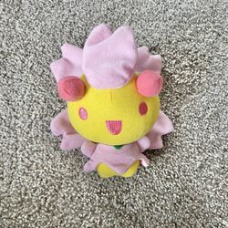 Jakks Pacific 2007 Pokémon Cherrim Stuffed Plush