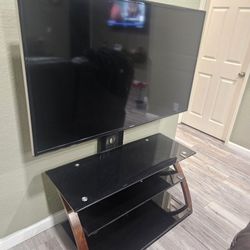 55" Samsung LED & Glass Stand
