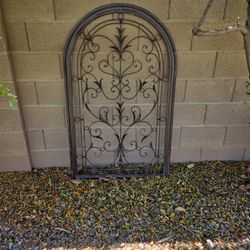 Garden Panel Metal Wal Art
