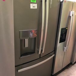 GE PYE22KMKES Profile 22.2 cu. ft. French Door Refrigerator QU 