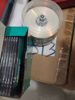 Dvdr cd-r blank disc lot