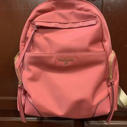 Michael Kors Pink Backpack 