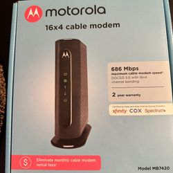 Motorola 16x4 Cable Modem 