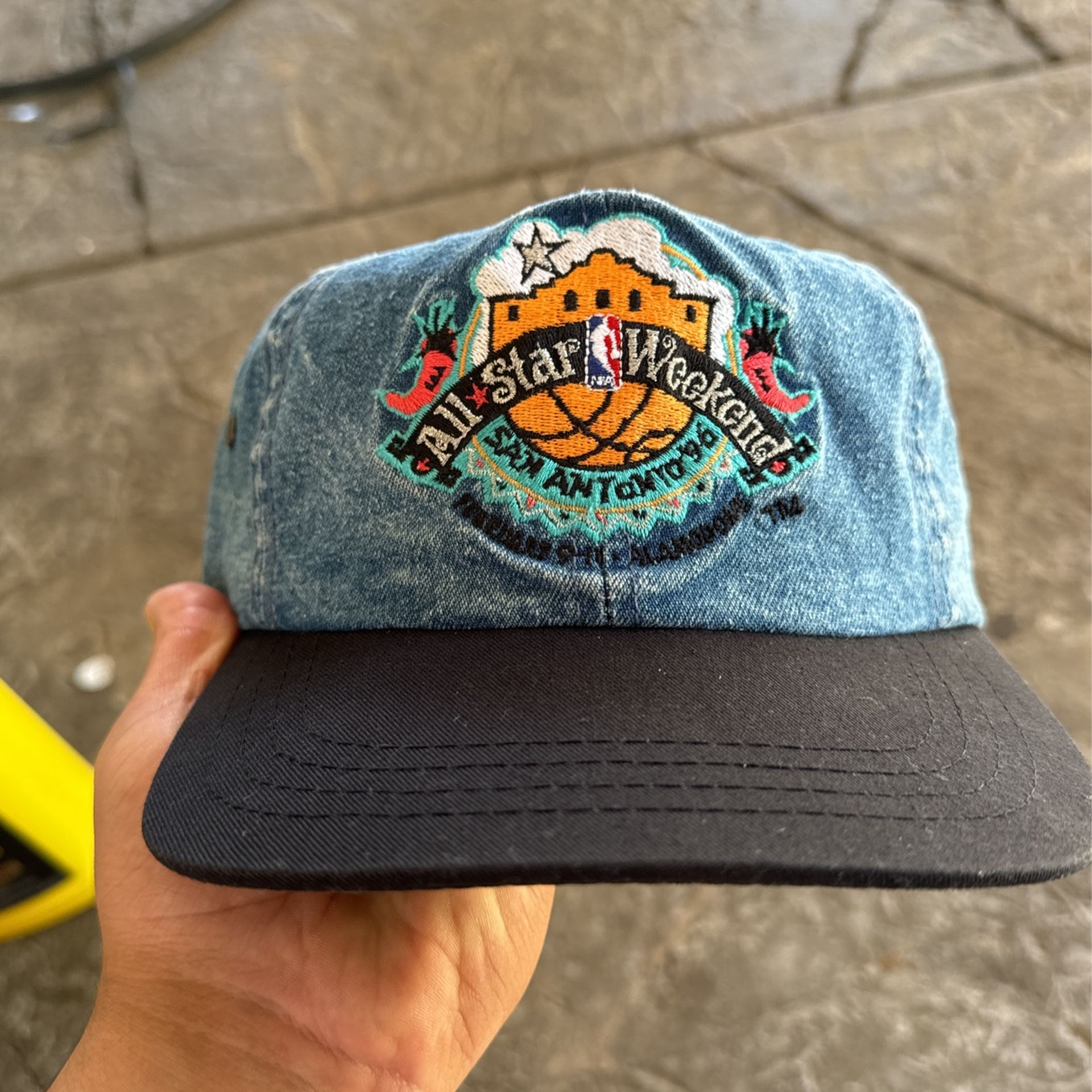 Vintage Denim All Star Game Strap back
