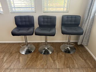 Three Counter Top Chairs