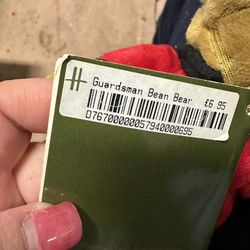 Harris’s Guardsmen Bean Bear 